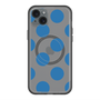 スリムプロテクションプレミアムケース with MagSafe［ シンプルドット - Blue ］