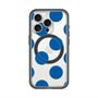 スリムプロテクションプレミアムケース with MagSafe［ シンプルドット - Blue ］