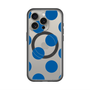 スリムプロテクションプレミアムケース with MagSafe［ シンプルドット - Blue ］