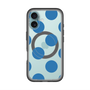 スリムプロテクションプレミアムケース with MagSafe［ シンプルドット - Blue ］