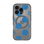 スリムプロテクションプレミアムケース with MagSafe［ シンプルドット - Blue ］