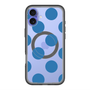 スリムプロテクションプレミアムケース with MagSafe［ シンプルドット - Blue ］