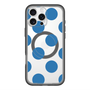 スリムプロテクションプレミアムケース with MagSafe［ シンプルドット - Blue ］