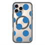 スリムプロテクションプレミアムケース with MagSafe［ シンプルドット - Blue ］