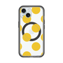 スリムプロテクションプレミアムケース with MagSafe［ シンプルドット - Yellow ］