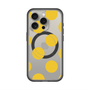 スリムプロテクションプレミアムケース with MagSafe［ シンプルドット - Yellow ］