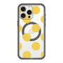 スリムプロテクションプレミアムケース with MagSafe［ シンプルドット - Yellow ］
