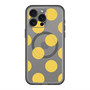 スリムプロテクションプレミアムケース with MagSafe［ シンプルドット - Yellow ］