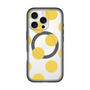 スリムプロテクションプレミアムケース with MagSafe［ シンプルドット - Yellow ］