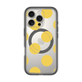 スリムプロテクションプレミアムケース with MagSafe［ シンプルドット - Yellow ］