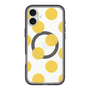 スリムプロテクションプレミアムケース with MagSafe［ シンプルドット - Yellow ］