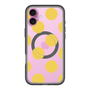 スリムプロテクションプレミアムケース with MagSafe［ シンプルドット - Yellow ］