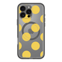 スリムプロテクションプレミアムケース with MagSafe［ シンプルドット - Yellow ］