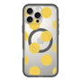 スリムプロテクションプレミアムケース with MagSafe［ シンプルドット - Yellow ］