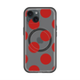 スリムプロテクションプレミアムケース with MagSafe［ シンプルドット - Red ］