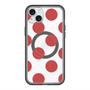 スリムプロテクションプレミアムケース with MagSafe［ シンプルドット - Red ］