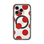 スリムプロテクションプレミアムケース with MagSafe［ シンプルドット - Red ］