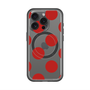 スリムプロテクションプレミアムケース with MagSafe［ シンプルドット - Red ］