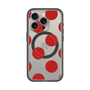 スリムプロテクションプレミアムケース with MagSafe［ シンプルドット - Red ］