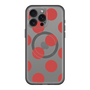 スリムプロテクションプレミアムケース with MagSafe［ シンプルドット - Red ］
