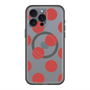 スリムプロテクションプレミアムケース with MagSafe［ シンプルドット - Red ］