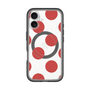 スリムプロテクションプレミアムケース with MagSafe［ シンプルドット - Red ］