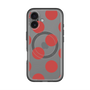 スリムプロテクションプレミアムケース with MagSafe［ シンプルドット - Red ］