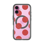 スリムプロテクションプレミアムケース with MagSafe［ シンプルドット - Red ］