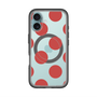スリムプロテクションプレミアムケース with MagSafe［ シンプルドット - Red ］