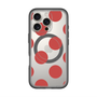 スリムプロテクションプレミアムケース with MagSafe［ シンプルドット - Red ］