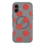スリムプロテクションプレミアムケース with MagSafe［ シンプルドット - Red ］