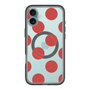 スリムプロテクションプレミアムケース with MagSafe［ シンプルドット - Red ］