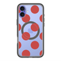スリムプロテクションプレミアムケース with MagSafe［ シンプルドット - Red ］