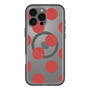 スリムプロテクションプレミアムケース with MagSafe［ シンプルドット - Red ］