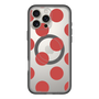 スリムプロテクションプレミアムケース with MagSafe［ シンプルドット - Red ］