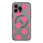 スリムプロテクションプレミアムケース with MagSafe［ シンプルドット - Pink ］