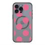 スリムプロテクションプレミアムケース with MagSafe［ シンプルドット - Pink ］