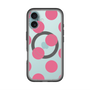 スリムプロテクションプレミアムケース with MagSafe［ シンプルドット - Pink ］
