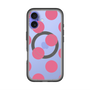 スリムプロテクションプレミアムケース with MagSafe［ シンプルドット - Pink ］