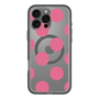 スリムプロテクションプレミアムケース with MagSafe［ シンプルドット - Pink ］