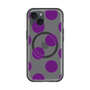 スリムプロテクションプレミアムケース with MagSafe［ シンプルドット - Purple ］