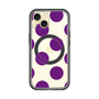 スリムプロテクションプレミアムケース with MagSafe［ シンプルドット - Purple ］