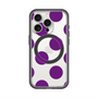 スリムプロテクションプレミアムケース with MagSafe［ シンプルドット - Purple ］