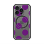 スリムプロテクションプレミアムケース with MagSafe［ シンプルドット - Purple ］