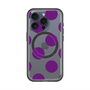 スリムプロテクションプレミアムケース with MagSafe［ シンプルドット - Purple ］