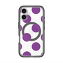 スリムプロテクションプレミアムケース with MagSafe［ シンプルドット - Purple ］