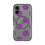 スリムプロテクションプレミアムケース with MagSafe［ シンプルドット - Purple ］