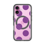 スリムプロテクションプレミアムケース with MagSafe［ シンプルドット - Purple ］
