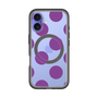 スリムプロテクションプレミアムケース with MagSafe［ シンプルドット - Purple ］