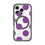 スリムプロテクションプレミアムケース with MagSafe［ シンプルドット - Purple ］